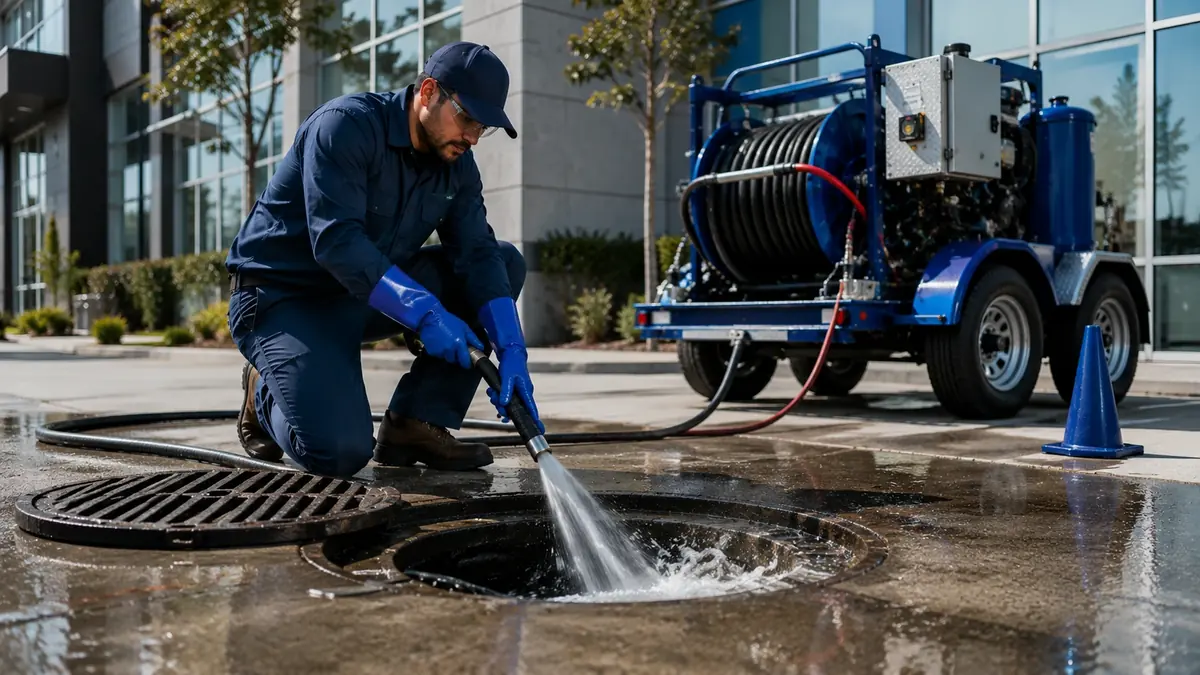 Commercial Hydro Jet Drain Cleaning in Wofford Heights