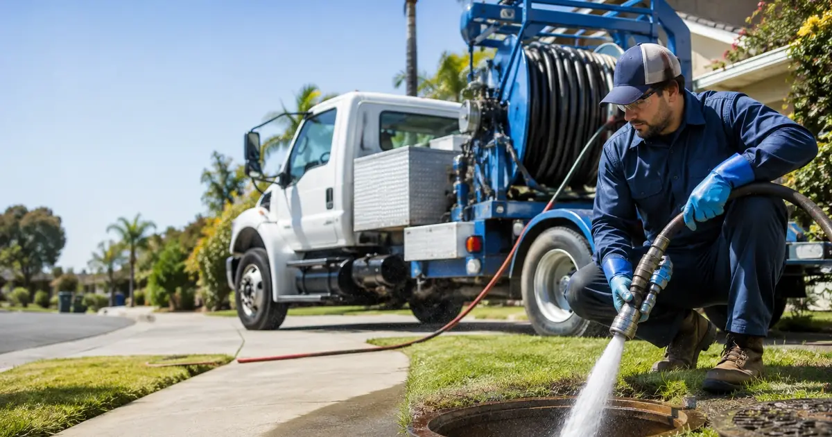 Hydro jet sewer cleaning Wofford Heights