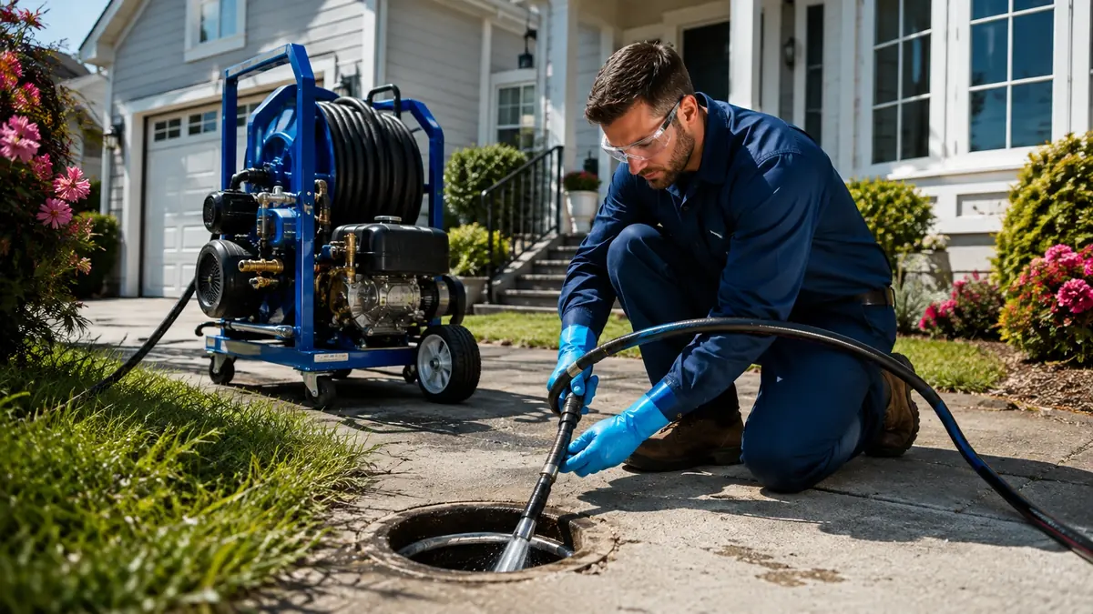 Residential Hydro Jet Drain Cleaning in Wofford Heights